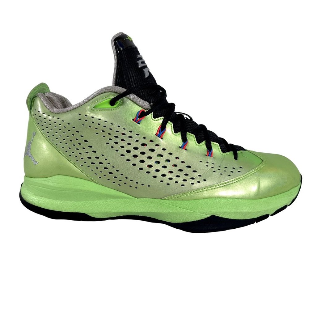 Nike JORDAN CP3 VII 7 Shoes NITRO PACK 616805-321 Green Black Mens Size 13 - Picture 3 of 9